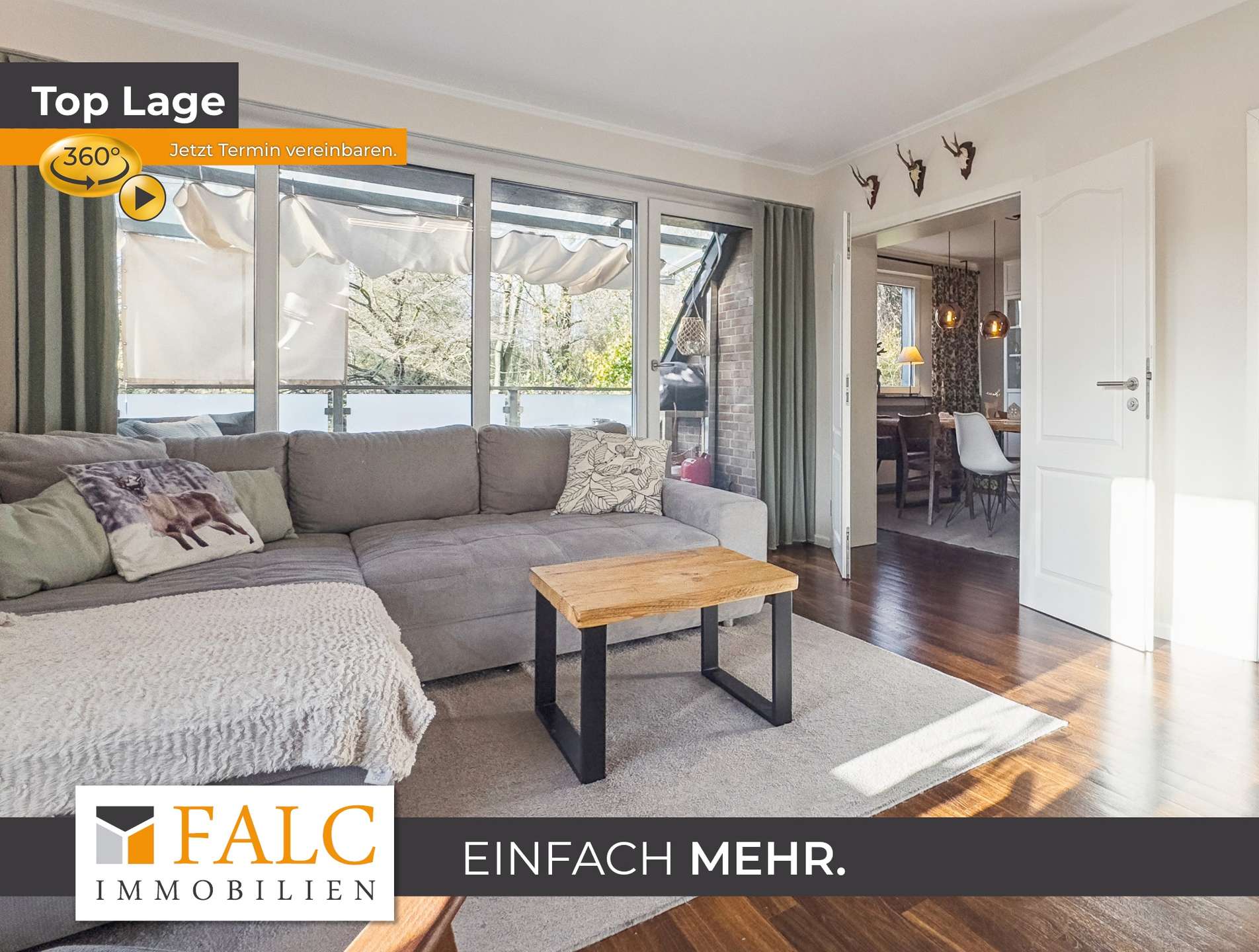 Offener Wohn und Essbereich 